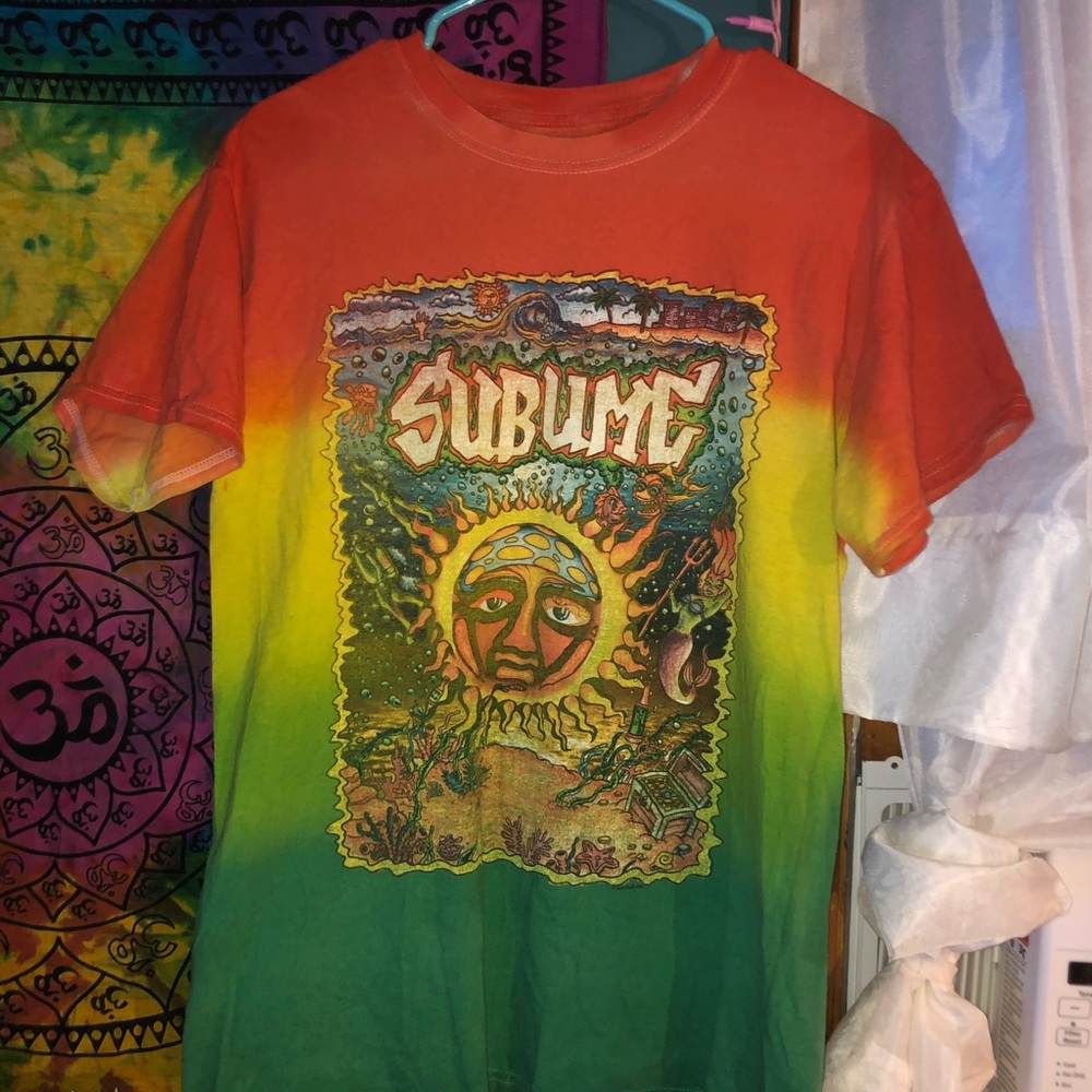 SUBLIME rasta like band shirt
